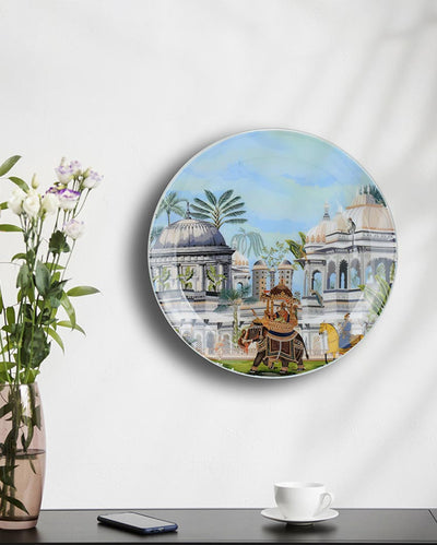 Emperor Garden Wall Decorative Plate | 10 x 10 inches