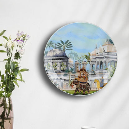 Emperor Garden Wall Decorative Plate | 10 x 10 inches