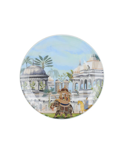 Emperor Garden Wall Decorative Plate | 10 x 10 inches