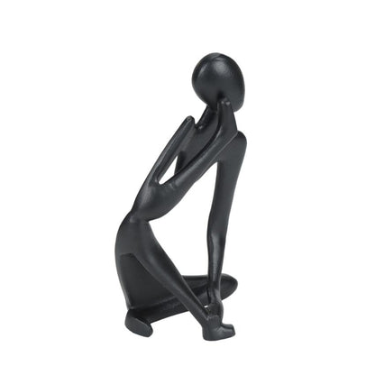 Elegant Silent Observer Decorative Showpiece Figurine | 6 x 4 x 11 inches