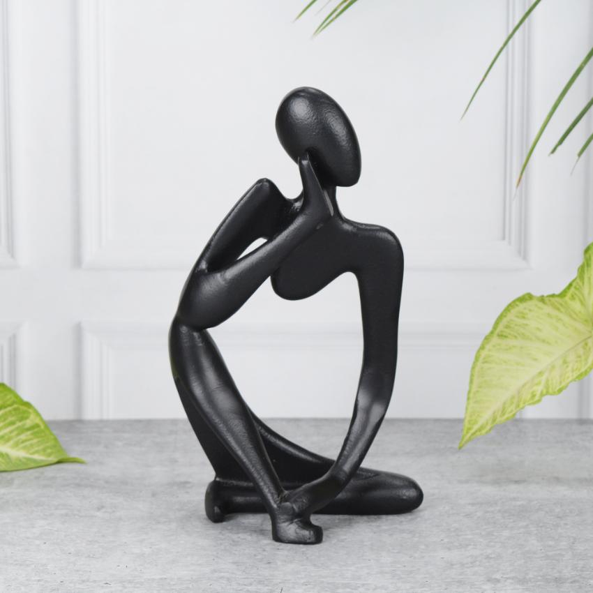 Elegant Silent Observer Decorative Showpiece Figurine | 6 x 4 x 11 inches