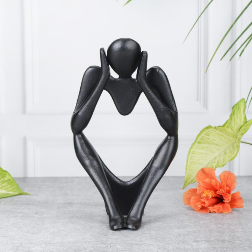 Modern Abstract Manifold Presence Decor Showpiece Figurine | 6 x 4 x 11 inches