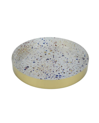 Delight Multicolor Round Serving Trays | Pack of 2