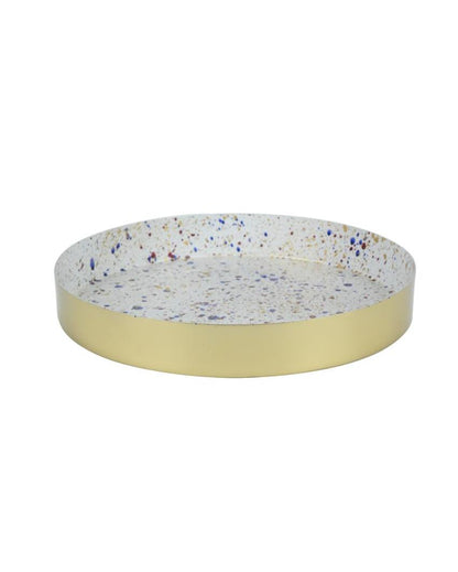 Delight Multicolor Round Serving Trays | Pack of 2