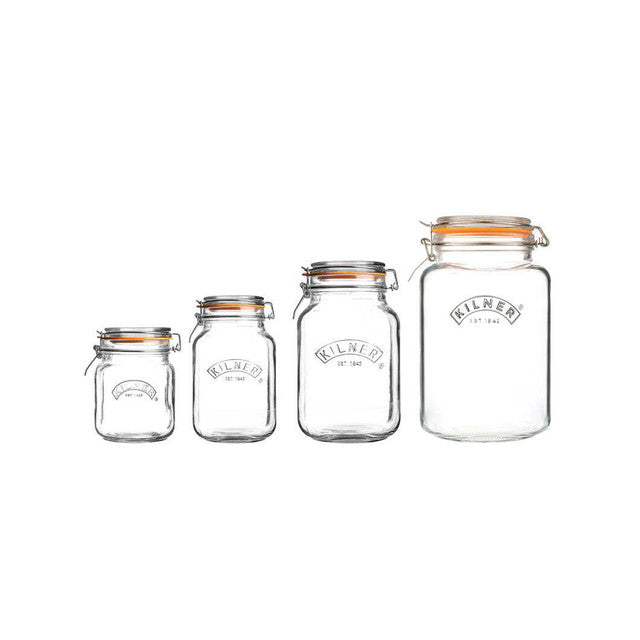 Kilner Premium Preserve Glass Jars | Set of 4