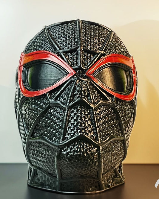 Spiderman Into The Spider Verse Head PLA Sculpture