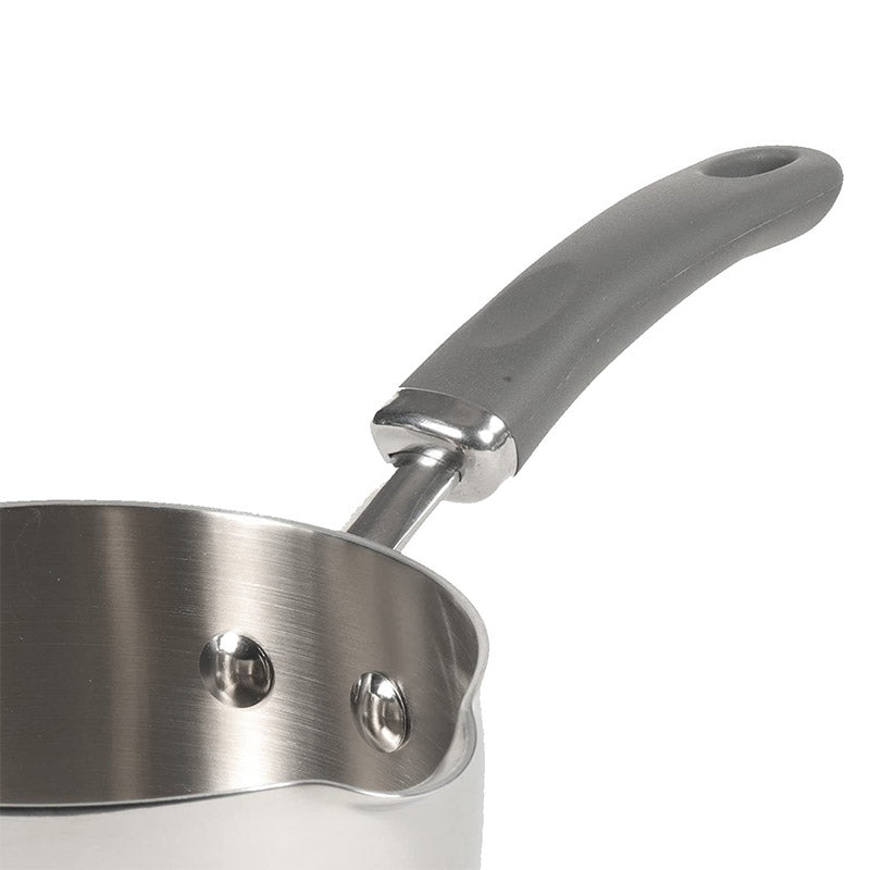 Trivantage Stainless Steel Triply Cookware Milkpan | 6 Inches Default Title