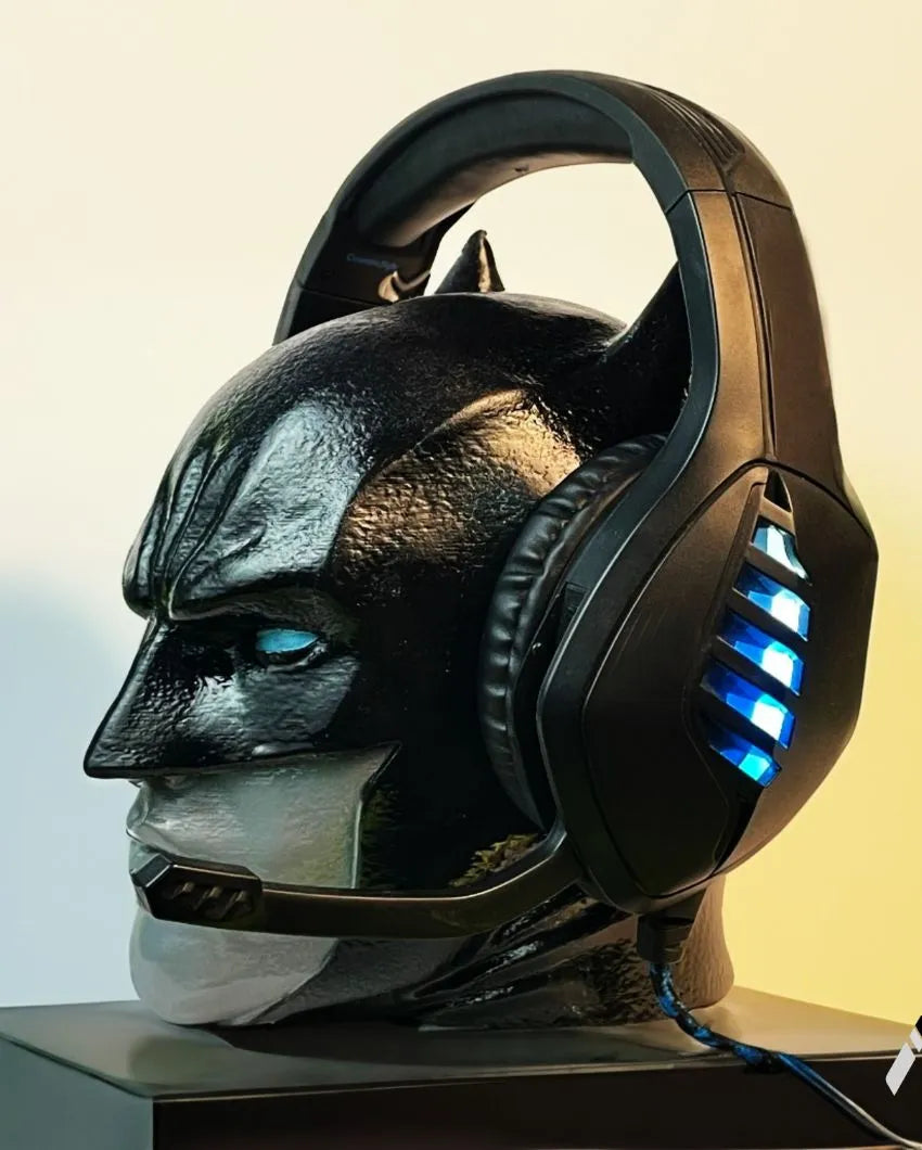 Batman Head Statue & Headphone PLA Stand