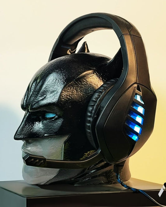 Batman Head Statue & Headphone PLA Stand