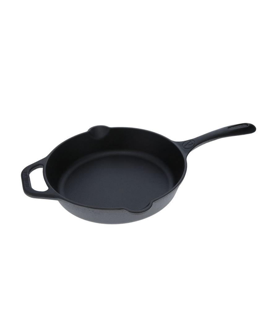 Pre-Seasoned Cast Iron Skillet | Safe For All Cooktops | 17 x 10 inches