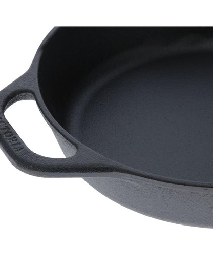 Pre-Seasoned Cast Iron Skillet | Safe For All Cooktops | 17 x 10 inches