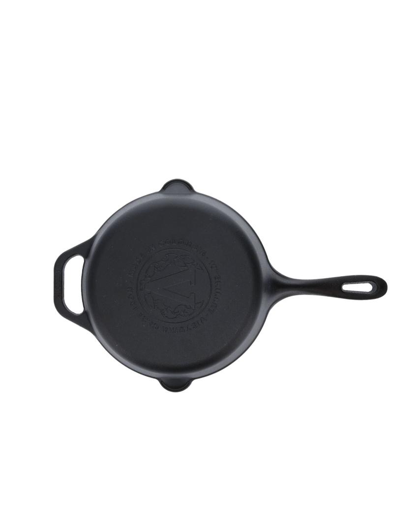 Pre-Seasoned Cast Iron Skillet | Safe For All Cooktops | 17 x 10 inches