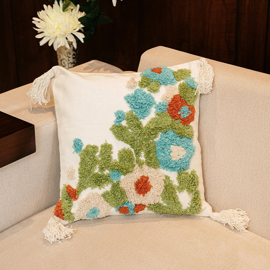 Leafy Oasis Cushion Cover | 18 x 18 Inches Default Title