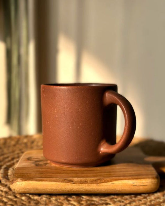Dark Chocolate Ceramic Milk Mug | 450ml
