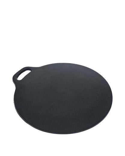 Preseasoned Cast Iron Tawa Dosa Pan | Safe For All Cooktops | 12 inches