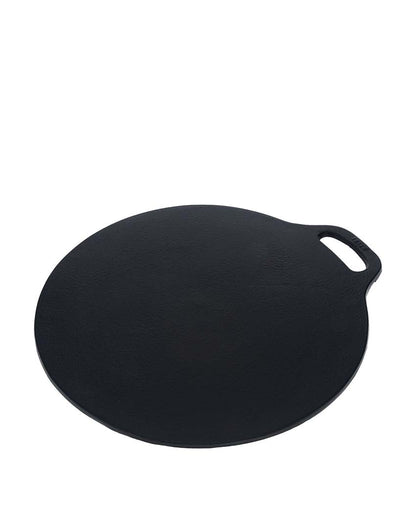 Preseasoned Cast Iron Tawa Dosa Pan | Safe For All Cooktops | 12 inches