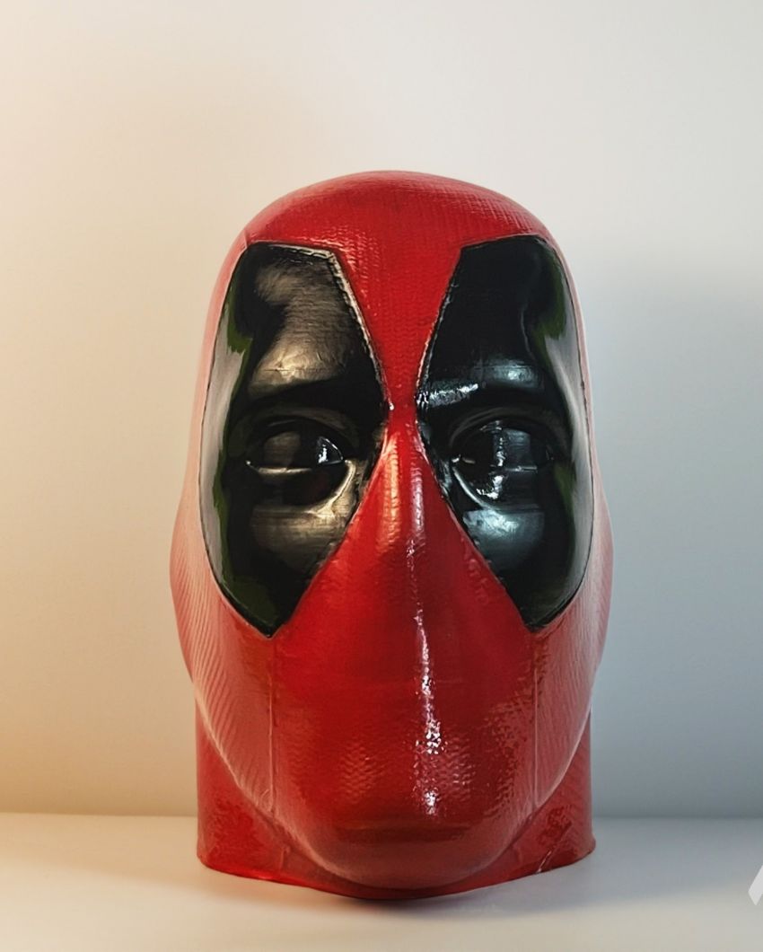 Deadpool 3 Head PLA Statue