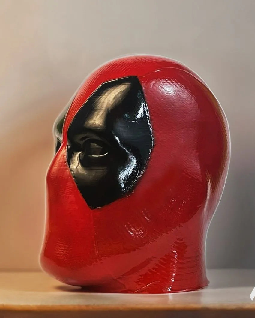 Deadpool 3 Head PLA Statue