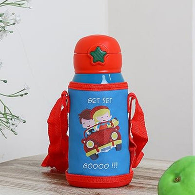 Get Set Go! Bottle Hot & Cold Stainless Steel Bottle With Bag For Kids| 550 Ml