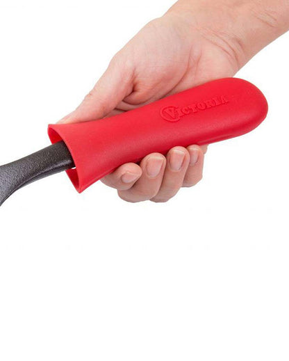 Red Silicone Skillets Handle Cover