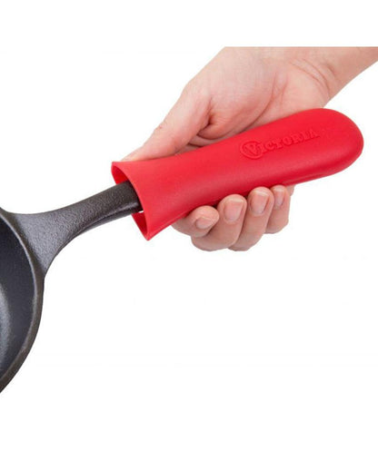 Red Silicone Skillets Handle Cover