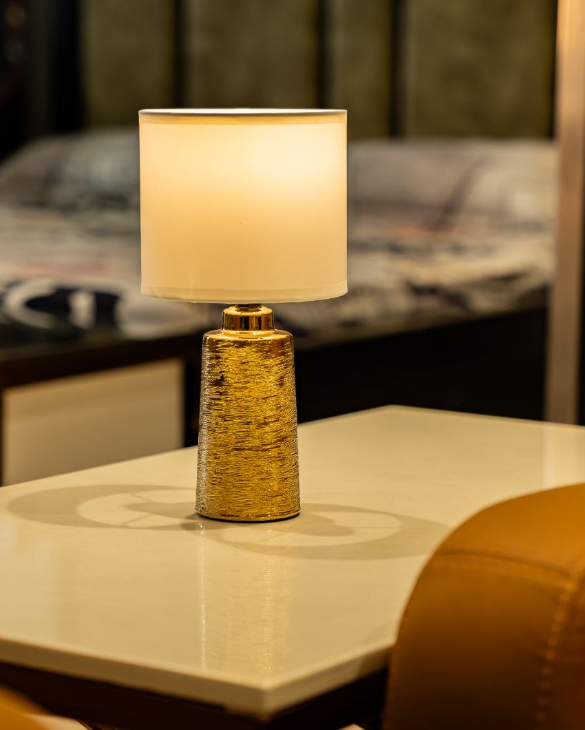 Versatile Matte Ceramic Table Lamp | 11 x 6 inches
