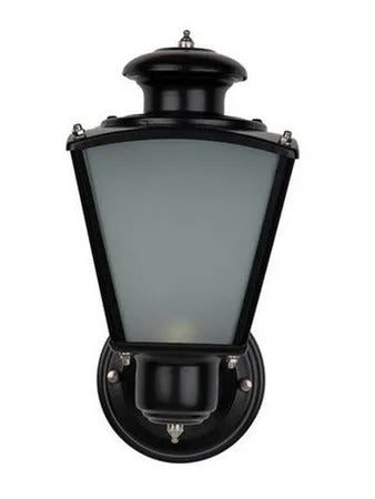 Classic Black Small Outdoor Wall Light