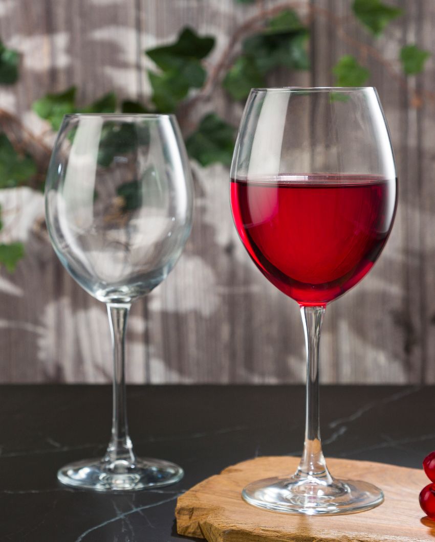 Enoteca Red Wine Stem Glasses | Set of 2 | 3 x 9 inches | 550ml