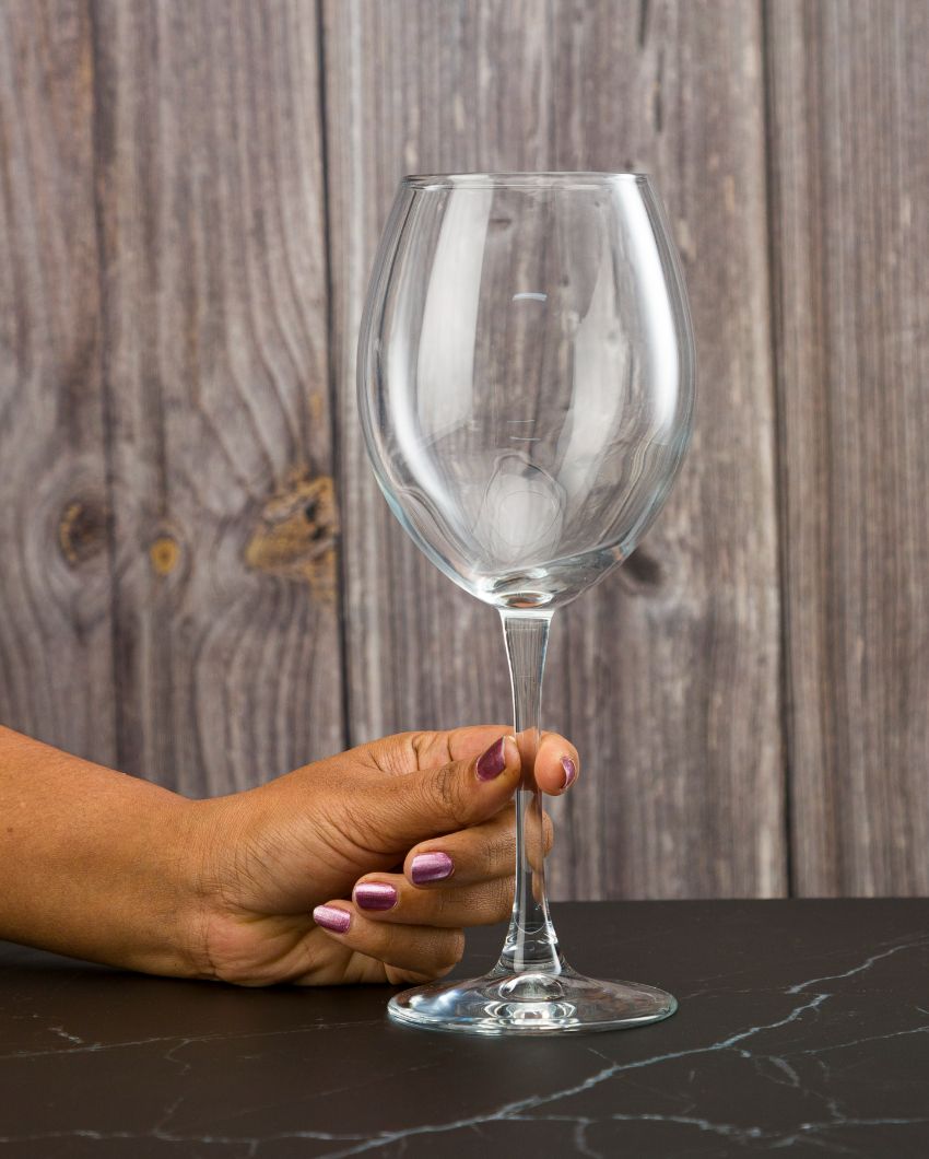 Enoteca Red Wine Stem Glasses | Set of 2 | 3 x 9 inches | 550ml