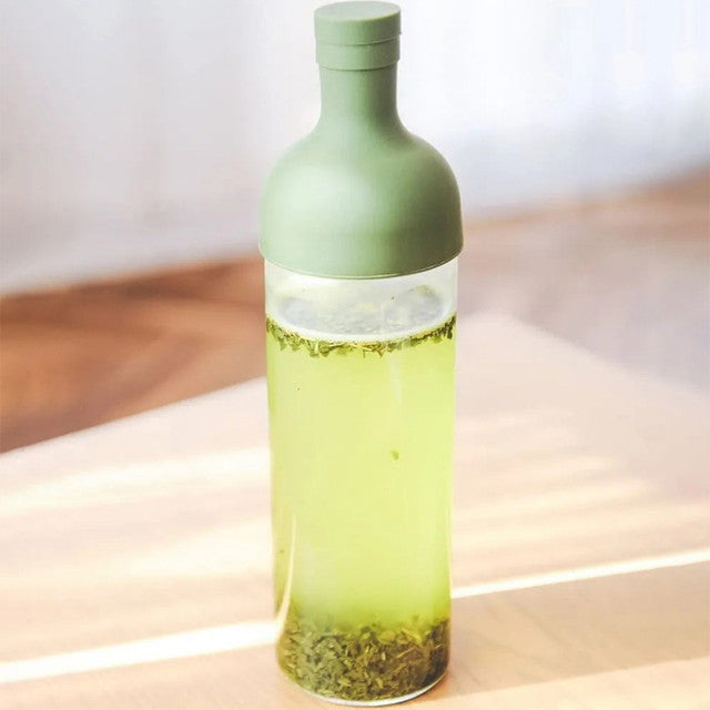 Green Plastic Ice Filter Bottle | 1.2 L