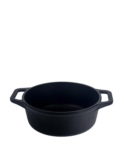 Dutch Oven Kadai with Glass Lid | Safe For All Cooktops | 13 x 10 x 4 inches