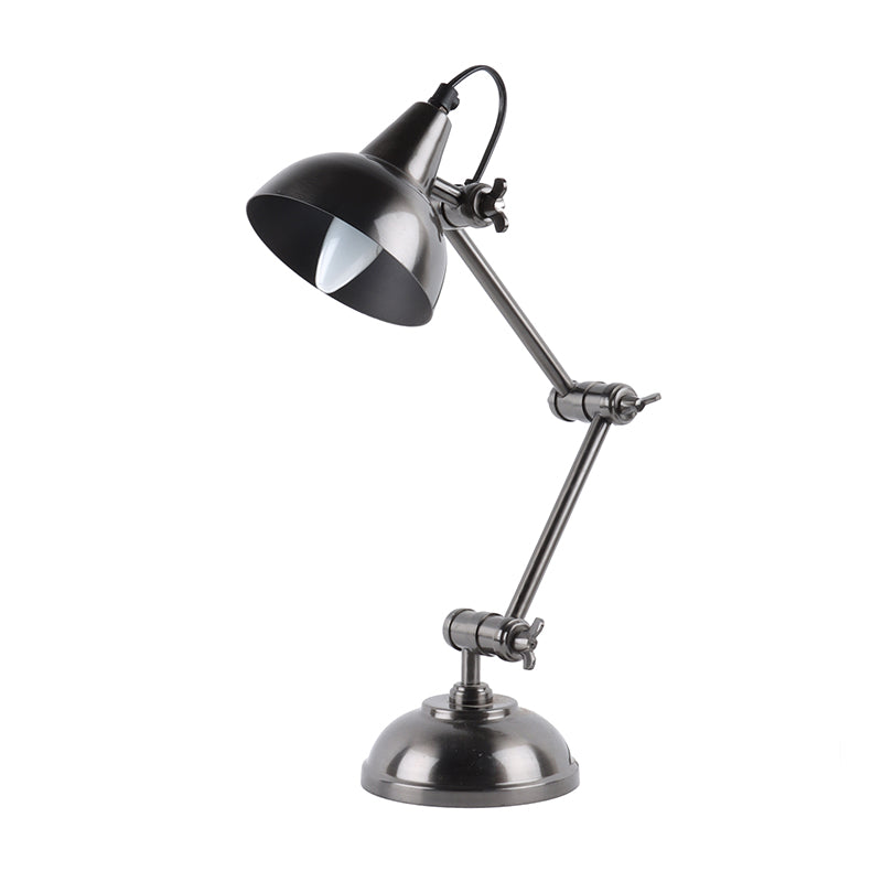 Shiny Triple Adjustment Table Lamp | Multiple Colors Black