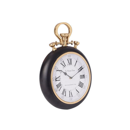 Sullivan Gold & Black Wall Clock Default Title