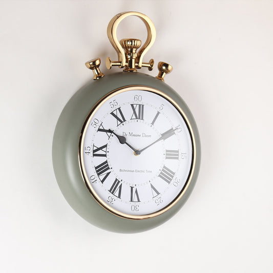 Classic Wall Clock For Wall Green
