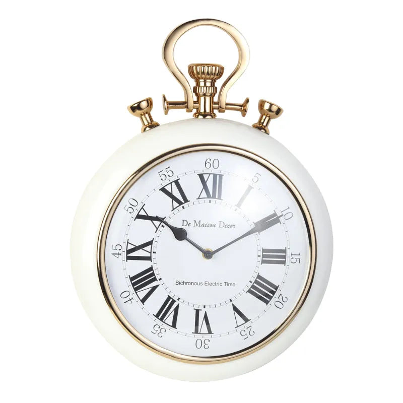 Classic Wall Clock For Wall White