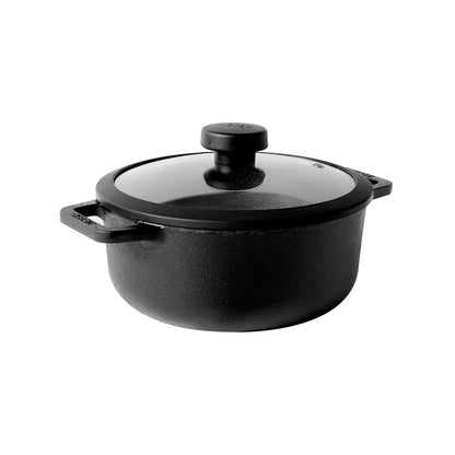 Dutch Oven/Sauteuse With Glass Lid | 8 Inch, 9 Inch, 10 Inch 8 Inches