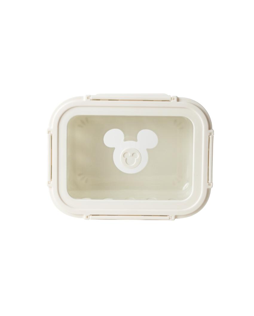 Large Rectangle Glass Storage Container with Airtight Lid | 8 x 6 x 3 Inches