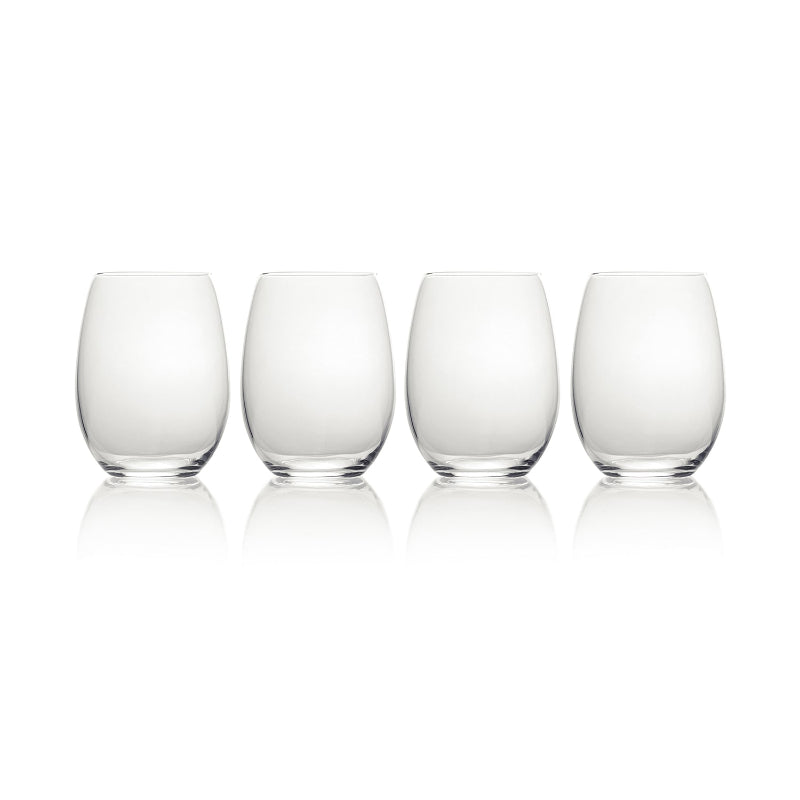 Julie Stemless Wine Glasses| Set of 4 Default Title