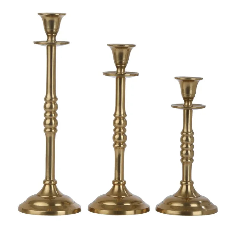 Olen Candle Holders | Set of 3 | Multiple Colors