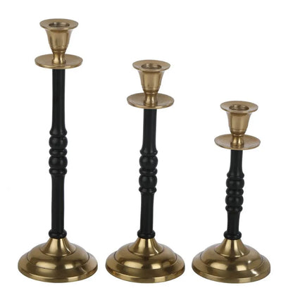 Olen Candle Holders | Set of 3 | Multiple Colors