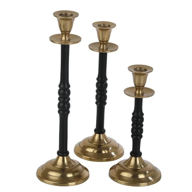 Olen Candle Holders | Set of 3 | Multiple Colors