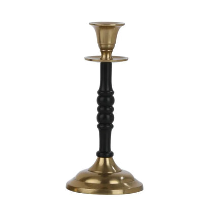 Olen Small Candle Holder | Multiple Colors Black