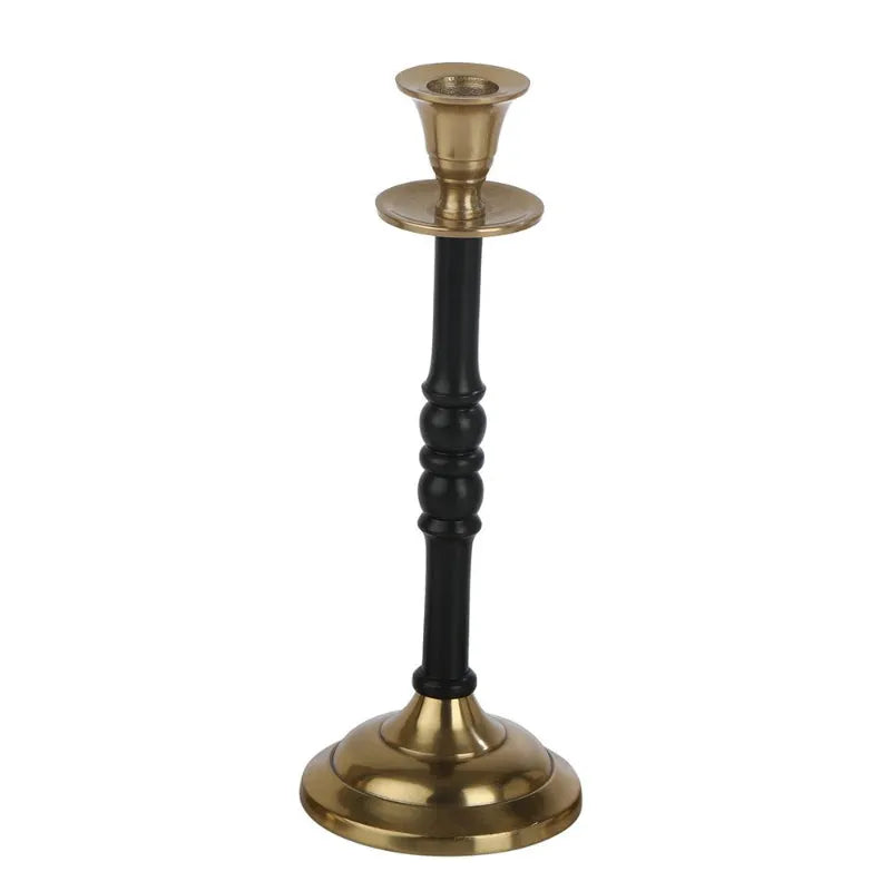 Medium Olen Candle Holder | Multiple Colors Black