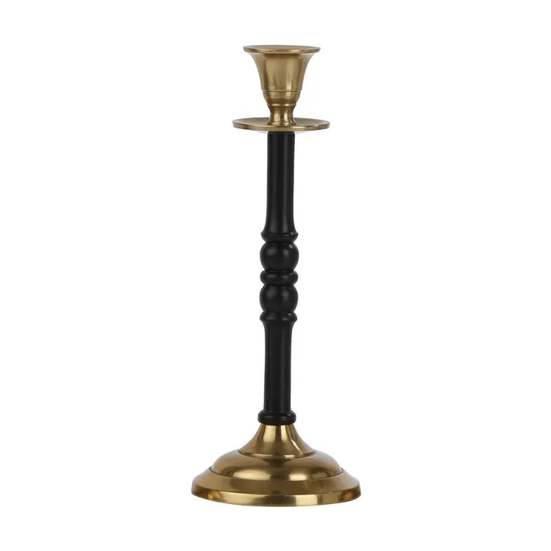 Medium Olen Candle Holder | Multiple Colors Black