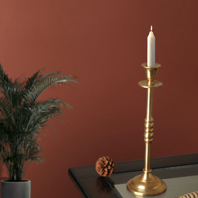 Olen Large Candle Holder | Multiple Colors Gold