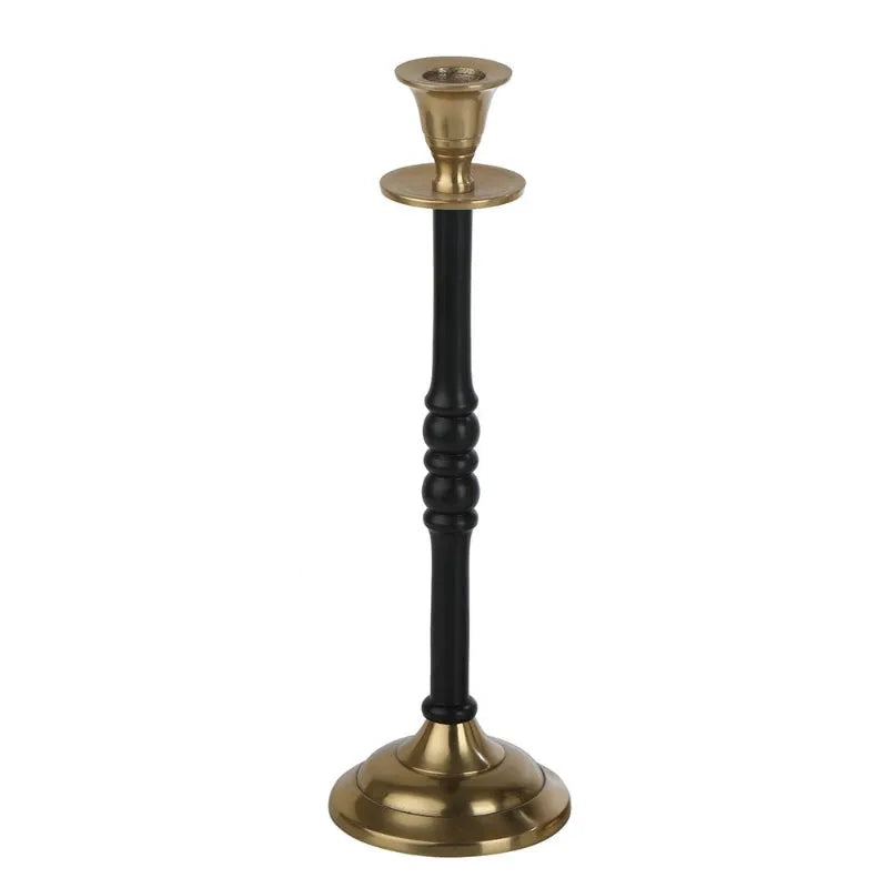 Olen Large Candle Holder | Multiple Colors Black