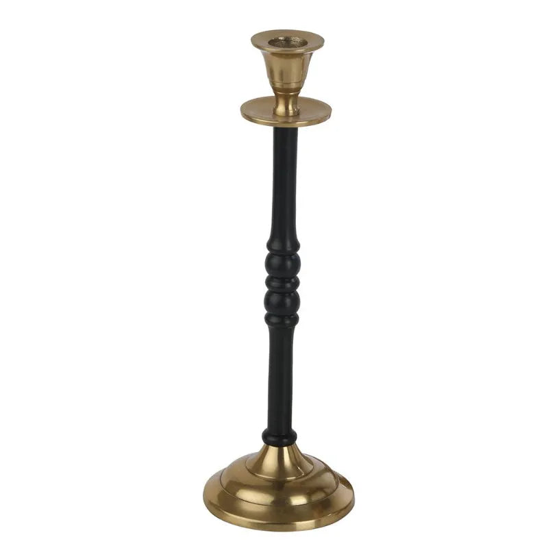 Olen Large Candle Holder | Multiple Colors Black