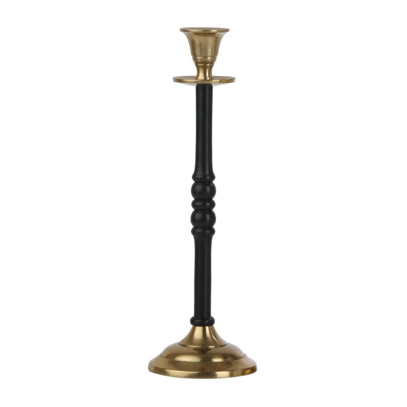 Olen Large Candle Holder | Multiple Colors Black