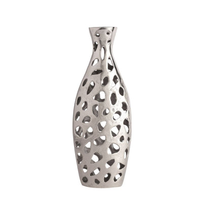 Sophia Floral Vase | 12 Inch | Multiple Colors Silver