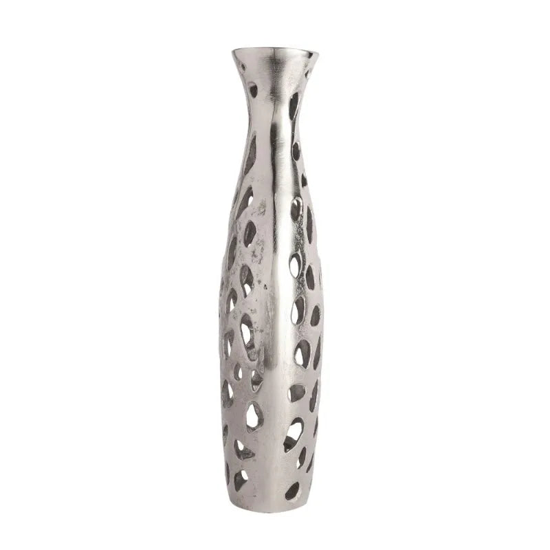 Sophia Floral Vase | 12 Inch | Multiple Colors Silver